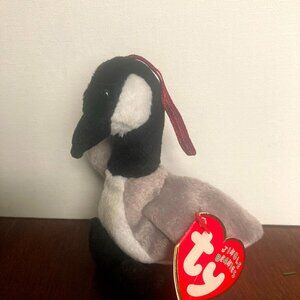 Ty Jingle Beanie Babies Collection Loosy the Goose 1998 Retired With Tag